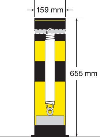 Traffic-Line Flex Bollard